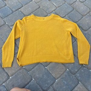 Mustard yellow sweater